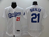 Dodgers 21 Walker Buehler White 2020 Nike Flexbase Jersey,baseball caps,new era cap wholesale,wholesale hats